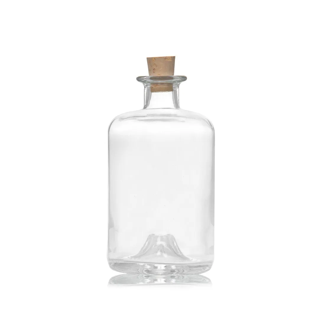 Herbalist Glass Bottle 500ml with Cork