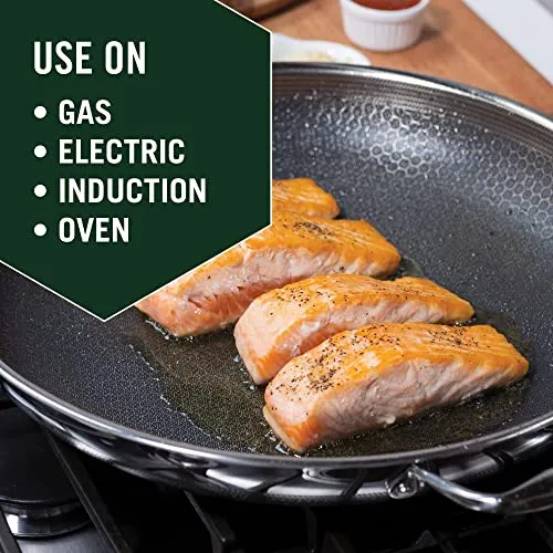 HexClad Hybrid Nonstick 35 cm Frying Pan