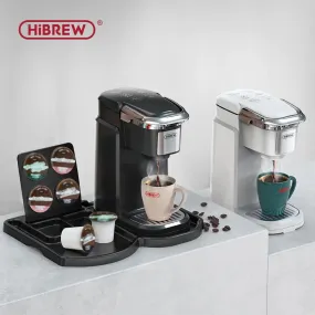 Hibrew Coffee Maker with Filter – K-Cup & Ground Coffee, Hot Water Dispenser