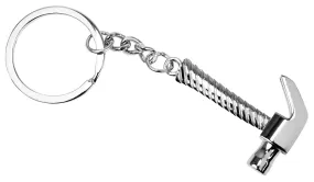 Hy-Ko KH748 Key Chain, Hammer, Split Ring :EA: QUANTITY: 5