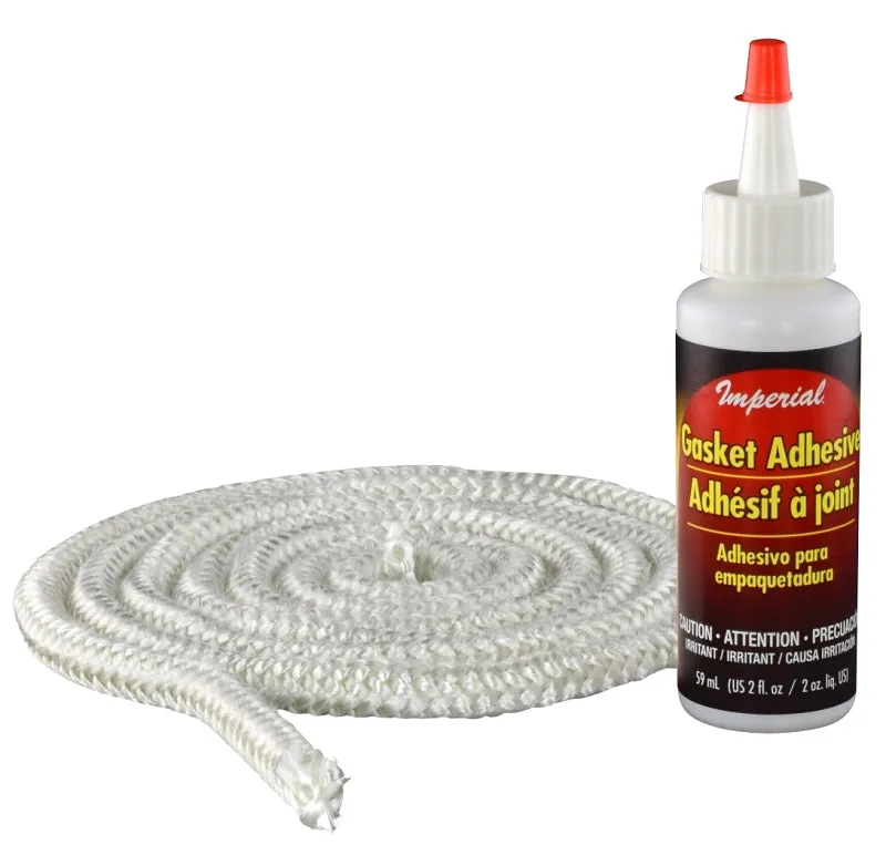 Imperial GA0186 Gasket Rope Kit, 6 ft L :CD: QUANTITY: 1