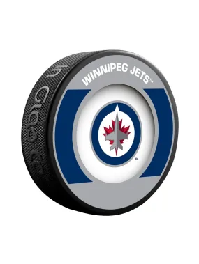 Inglasco NHL Winnipeg Jets Retro Puck