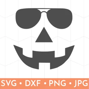 Jack-o-Lantern with Sunglasses