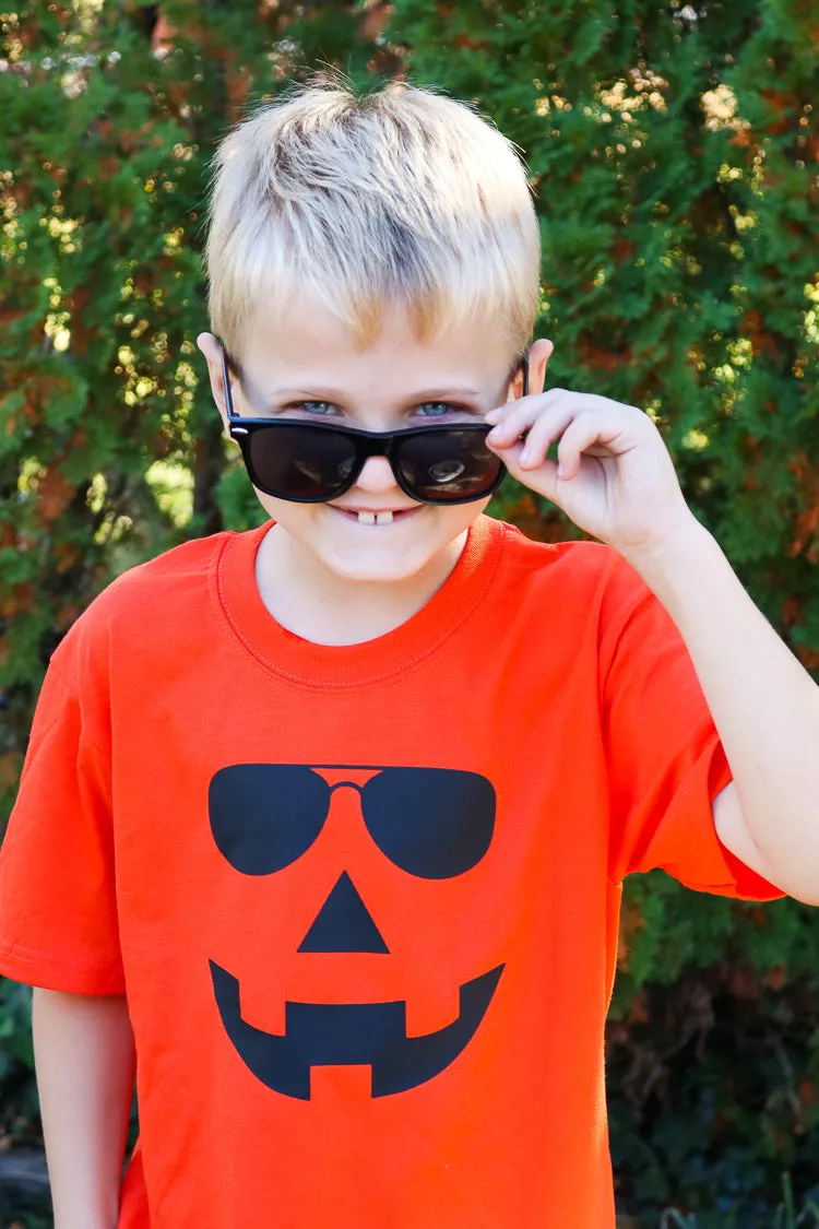 Jack-o-Lantern with Sunglasses