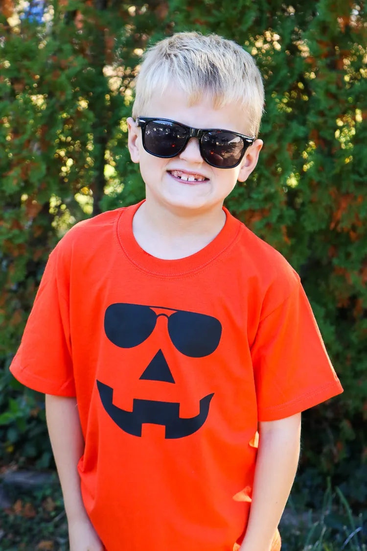 Jack-o-Lantern with Sunglasses