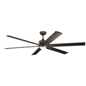 Kichler 300301 Szeplo 80" Outdoor Ceiling Fan with LED Light Kit