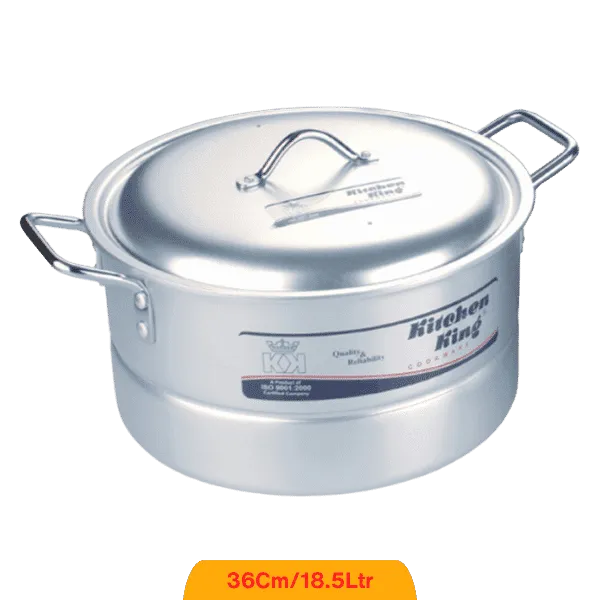 KITCHEN KING 2 IN 1 COOKER AND STEAMER 36CM