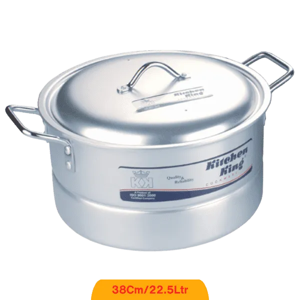 KITCHEN KING 2 IN 1 COOKER AND STEAMER 38CM