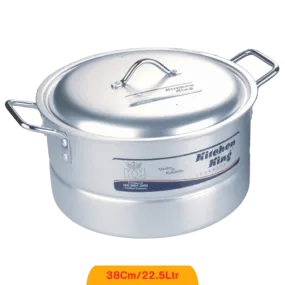 KITCHEN KING 2 IN 1 COOKER AND STEAMER 38CM