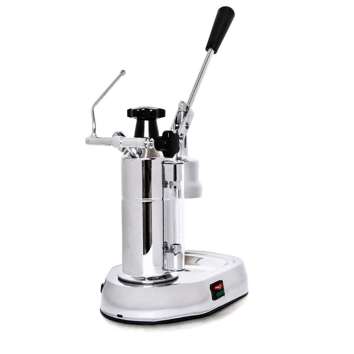 La Pavoni Europiccola (Chrome Base black handles) 220v - LPLELQ01UK