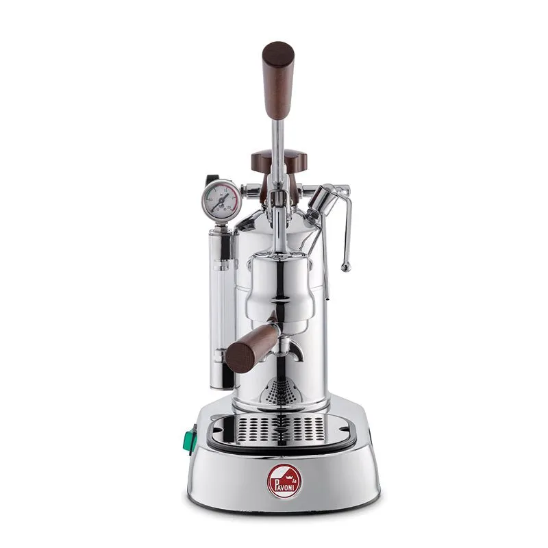 La Pavoni Lever Professional (Chrome base wood handles) 240v - LPLPLH01UK