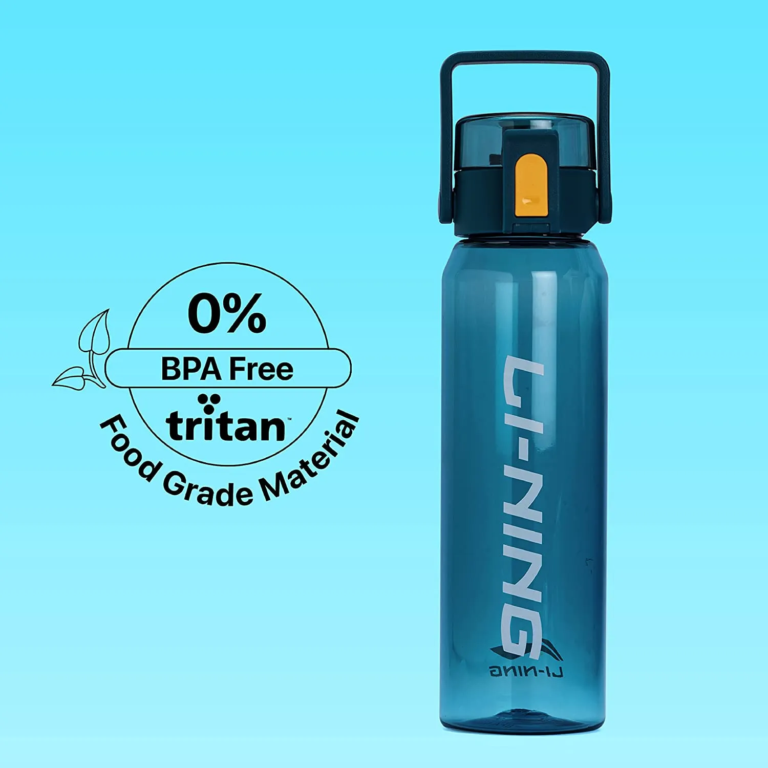 Li-Ning AQTR Tritan Water Bottle - 900ml , Blue