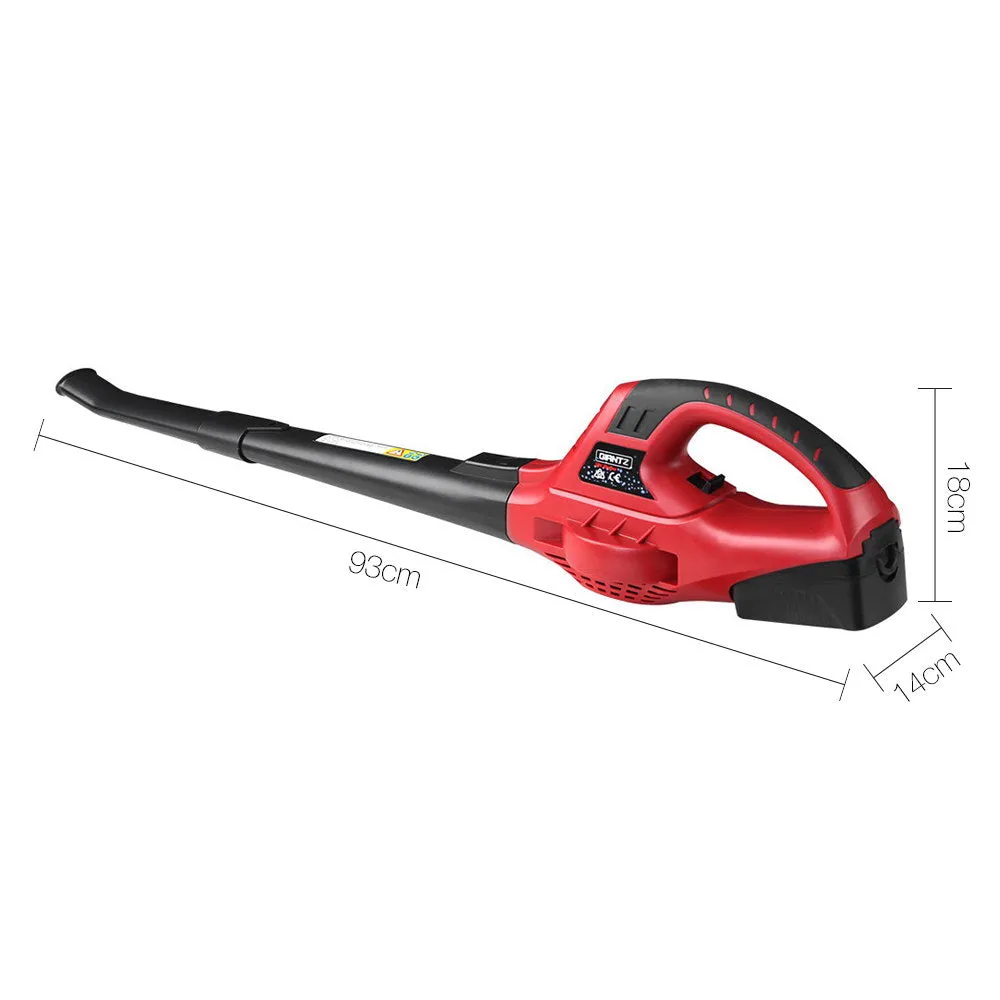 Lightweight 20V Cordless Leaf Blower 2-Speed with Battery - Giantz