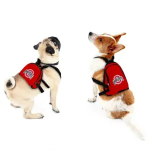 Little Earth Products NCAA Ohio State Buckeyes Pet Mini Backpack