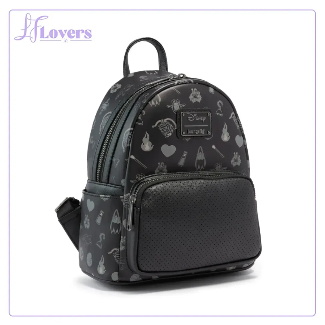 Loungefly Disney Villains Pin Trader Mini Backpack