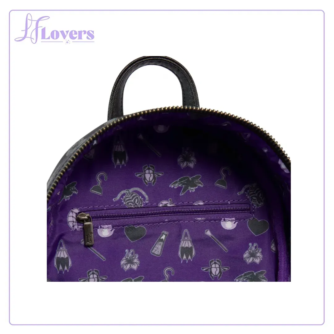 Loungefly Disney Villains Pin Trader Mini Backpack