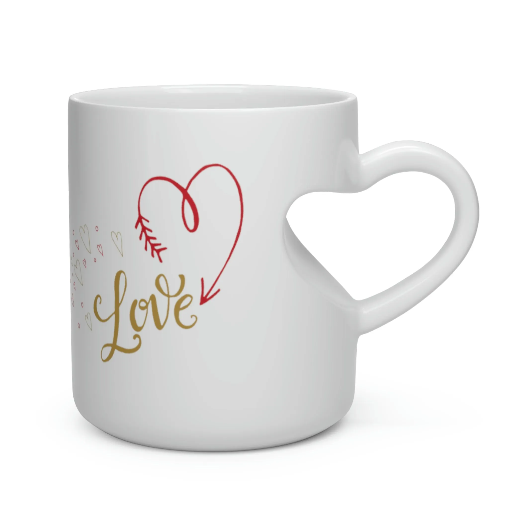 Love Heart Shape Mug