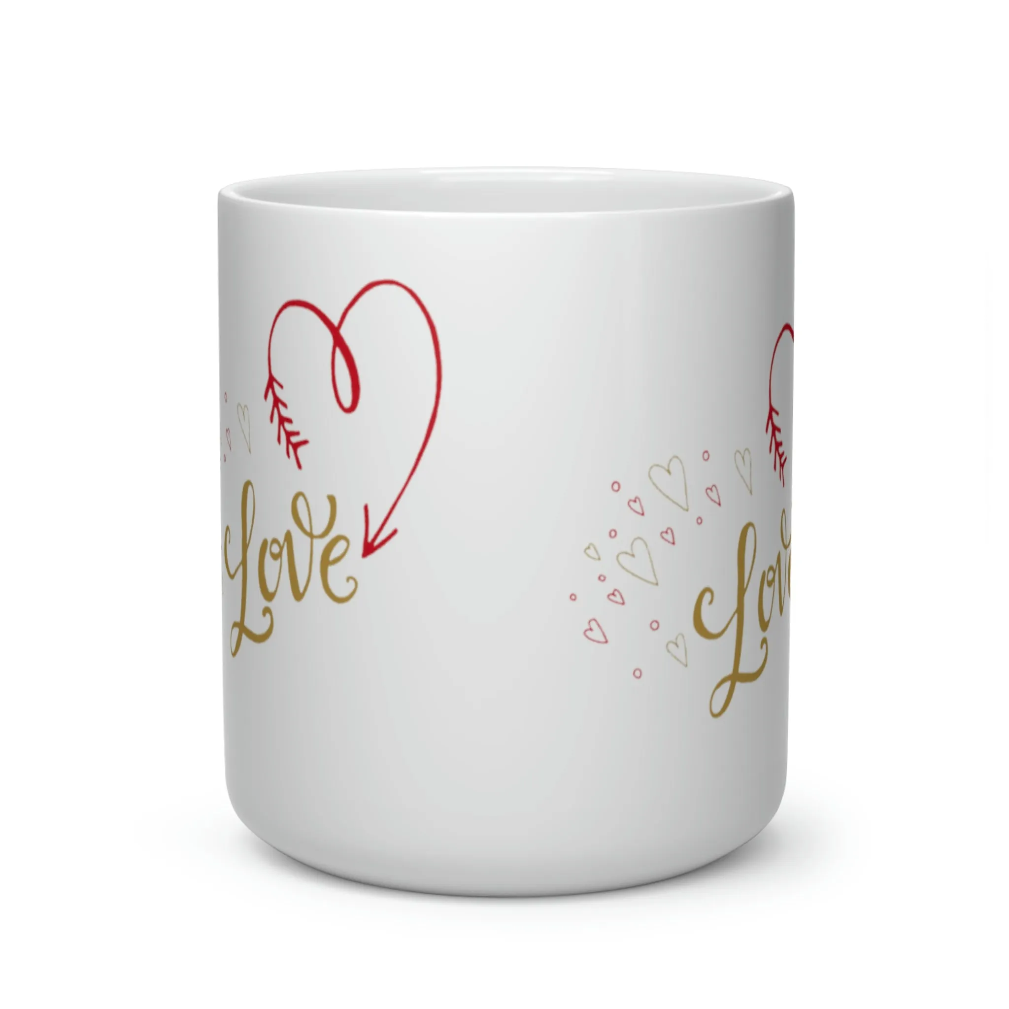 Love Heart Shape Mug