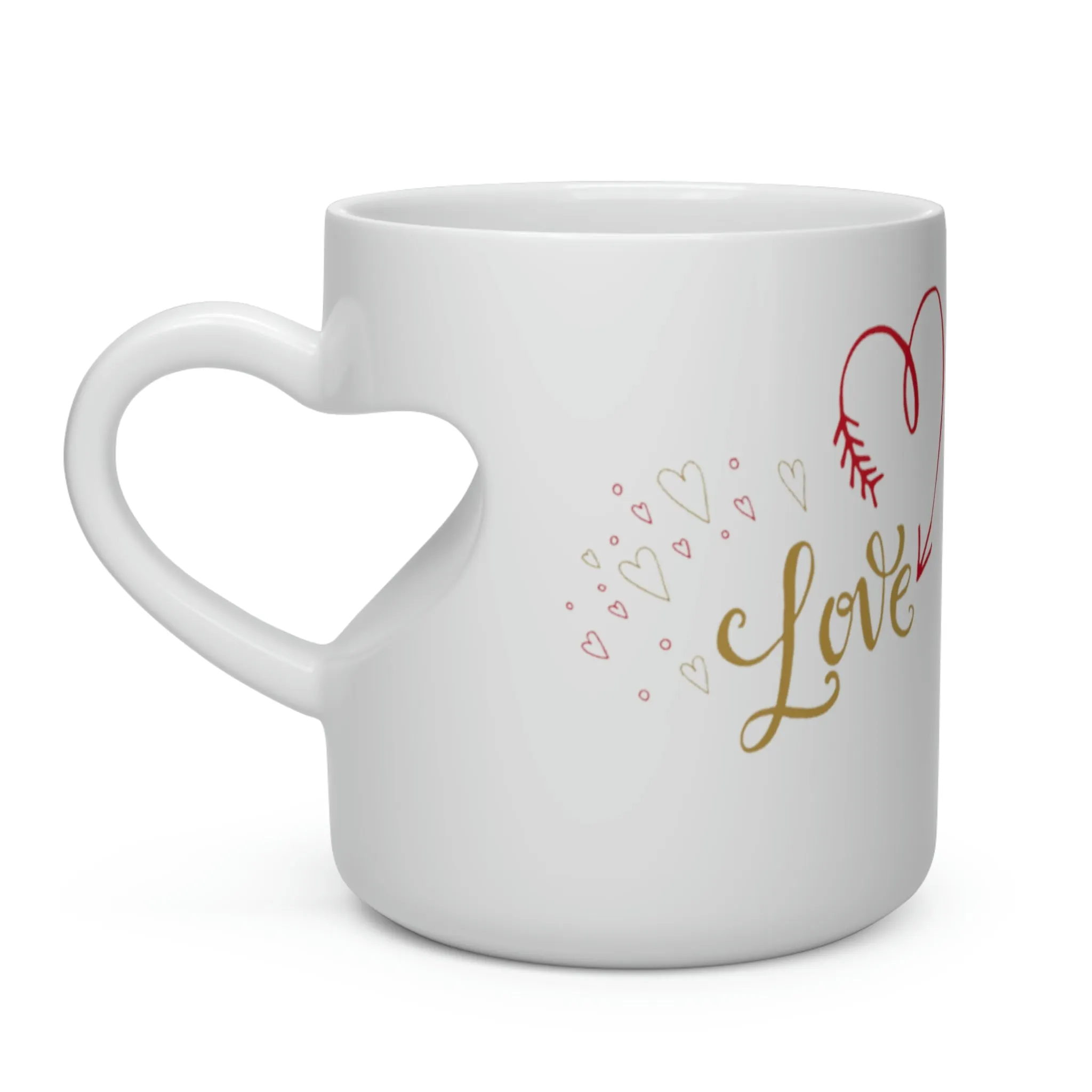 Love Heart Shape Mug