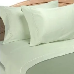 Luxury 1000 Thread Count 100% Egyptian Cotton Full Sheet Set Solid In Sage/Green