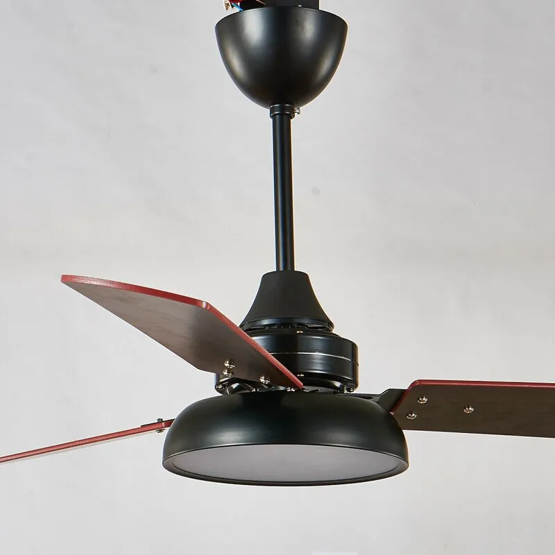 Makaron Style Modern Ceiling Fan Lamp - A Nordic-Inspired Electric Chandelier Fan