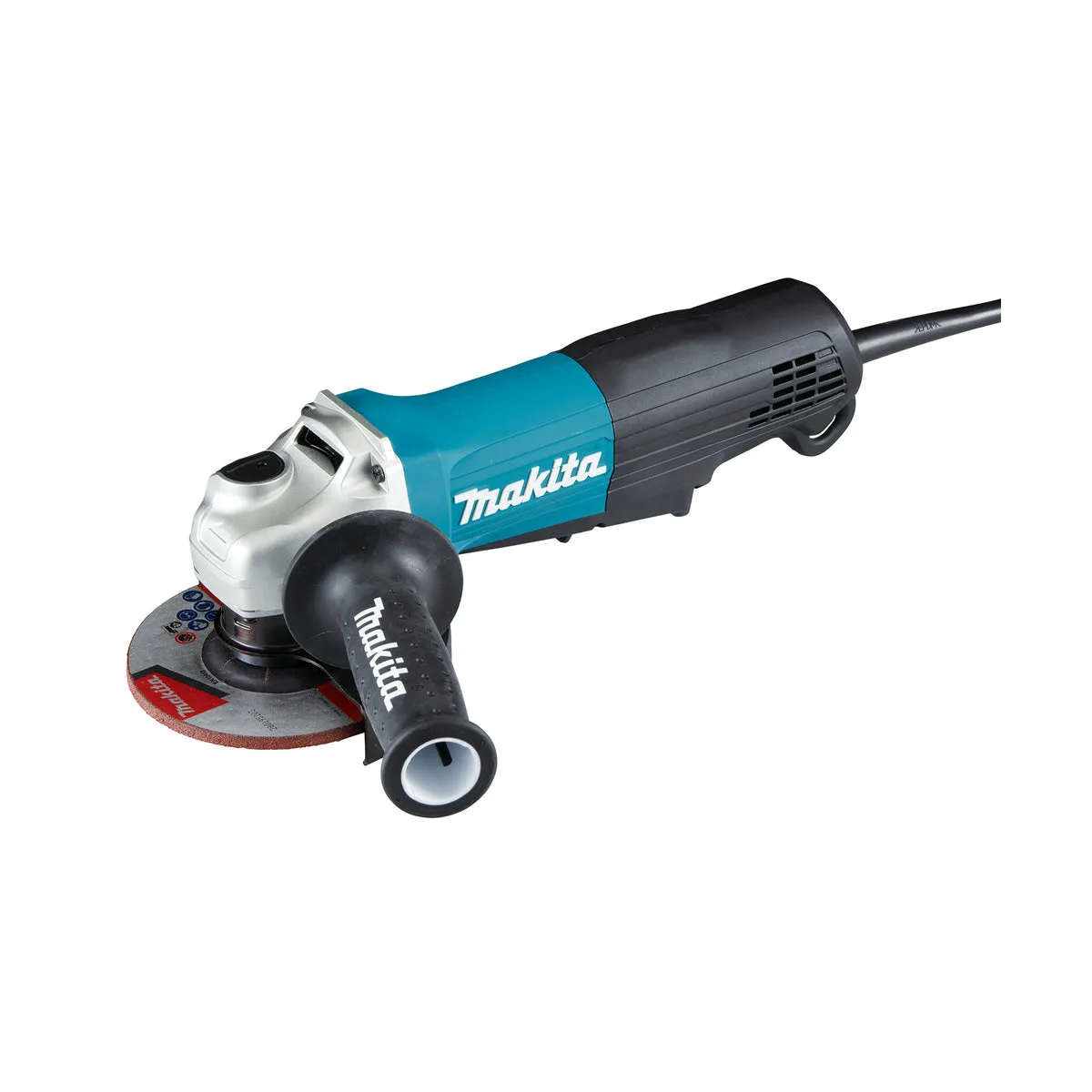 Makita GA5050R/2 125mm Corded Angle Grinder 240V Heavy-Duty Grinder for Precision Cutting & Grinding