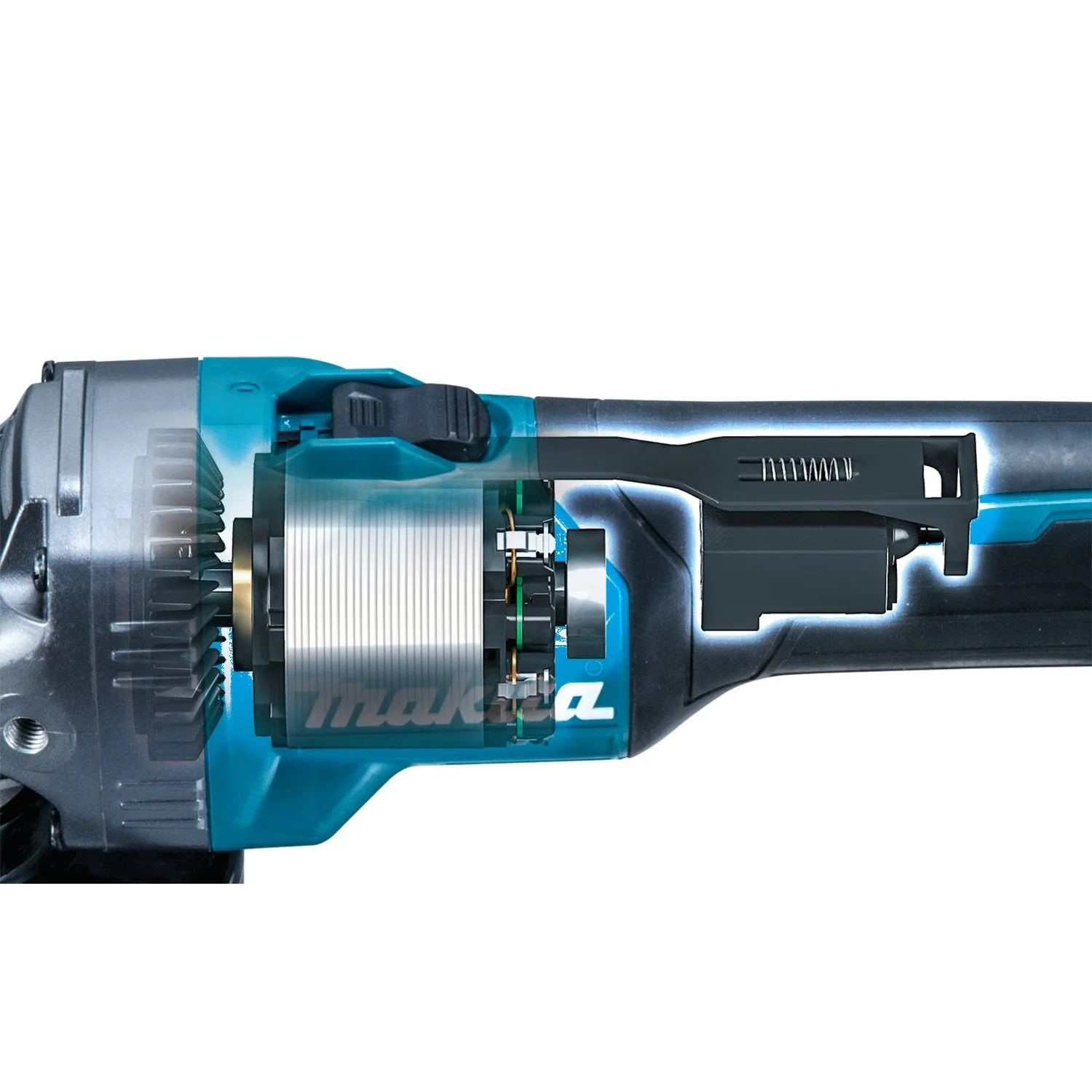 Makita (GAG04M1) 40V max XGT® Brushless 4‑1/2” / 5" Angle Grinder Kit, w/Electric Brake, AWS® Capable (4.0Ah)