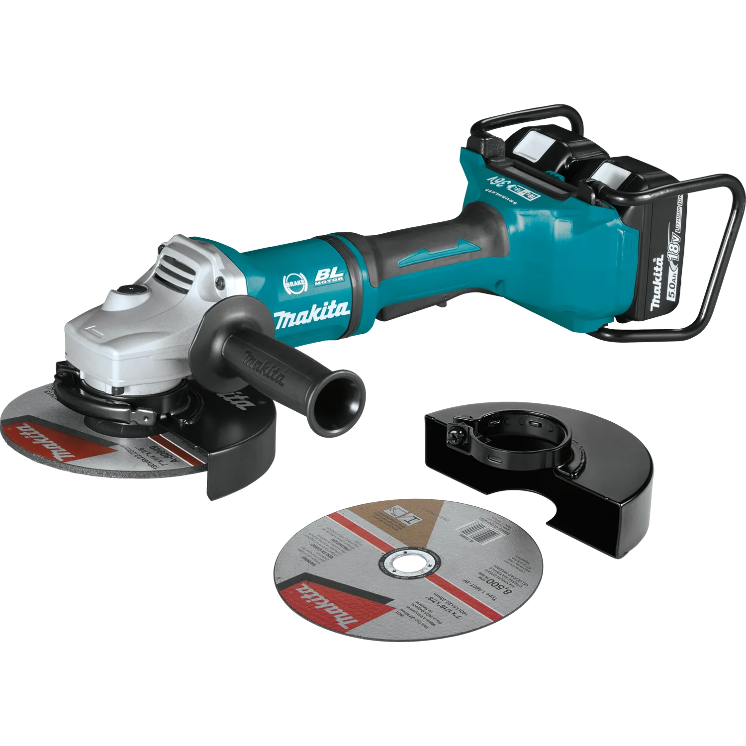 Makita XAG12PT1 18V X2 (36V) LXT Grinder Kit