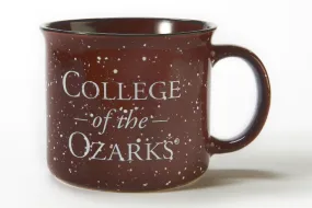 Maroon Speckled CofO Mug