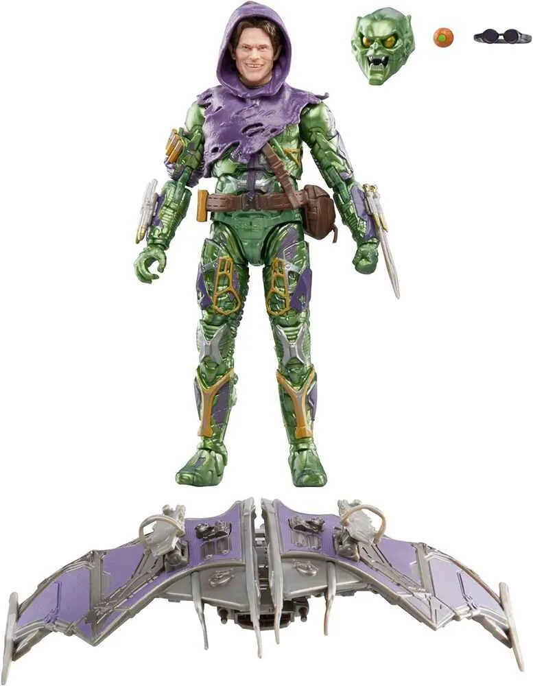 Marvel Legends Spider-Man No Way Home Green Goblin 6 Inch Action Figure