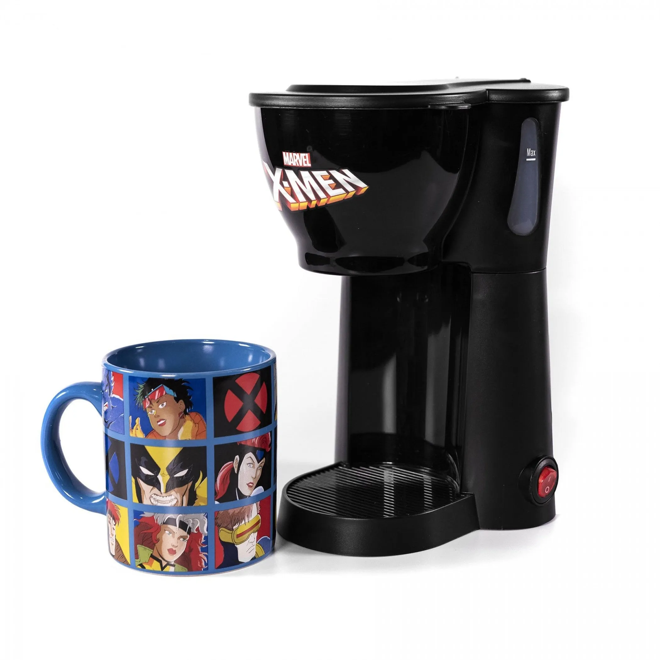 Marvel X-Men Single Cup Coffee Maker with Mug