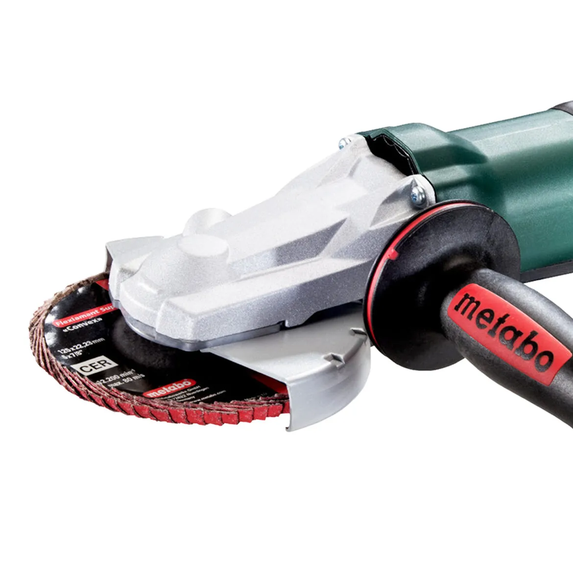 Metabo 613069420 8-Amp 10,000 RPM Flat-Head Angle Grinder with Lock-On Switch