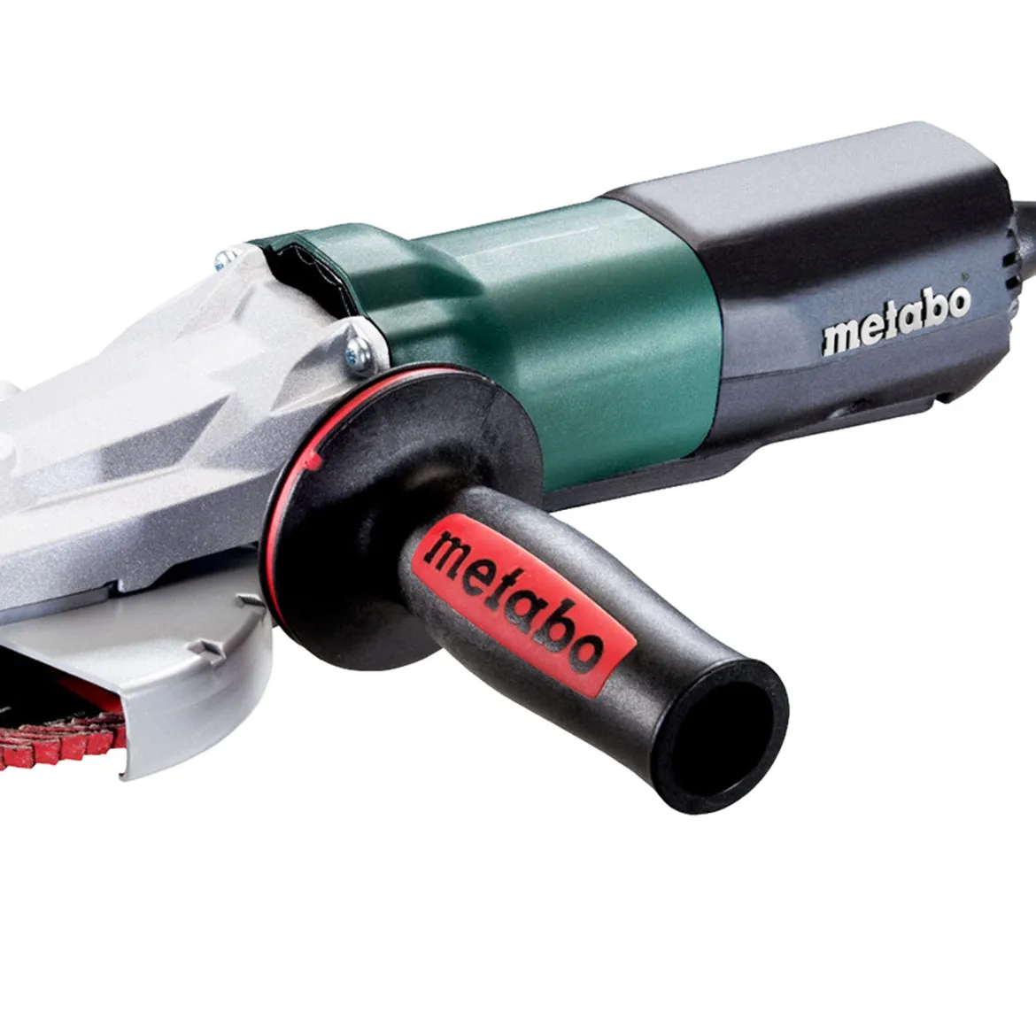 Metabo 613069420 8-Amp 10,000 RPM Flat-Head Angle Grinder with Lock-On Switch