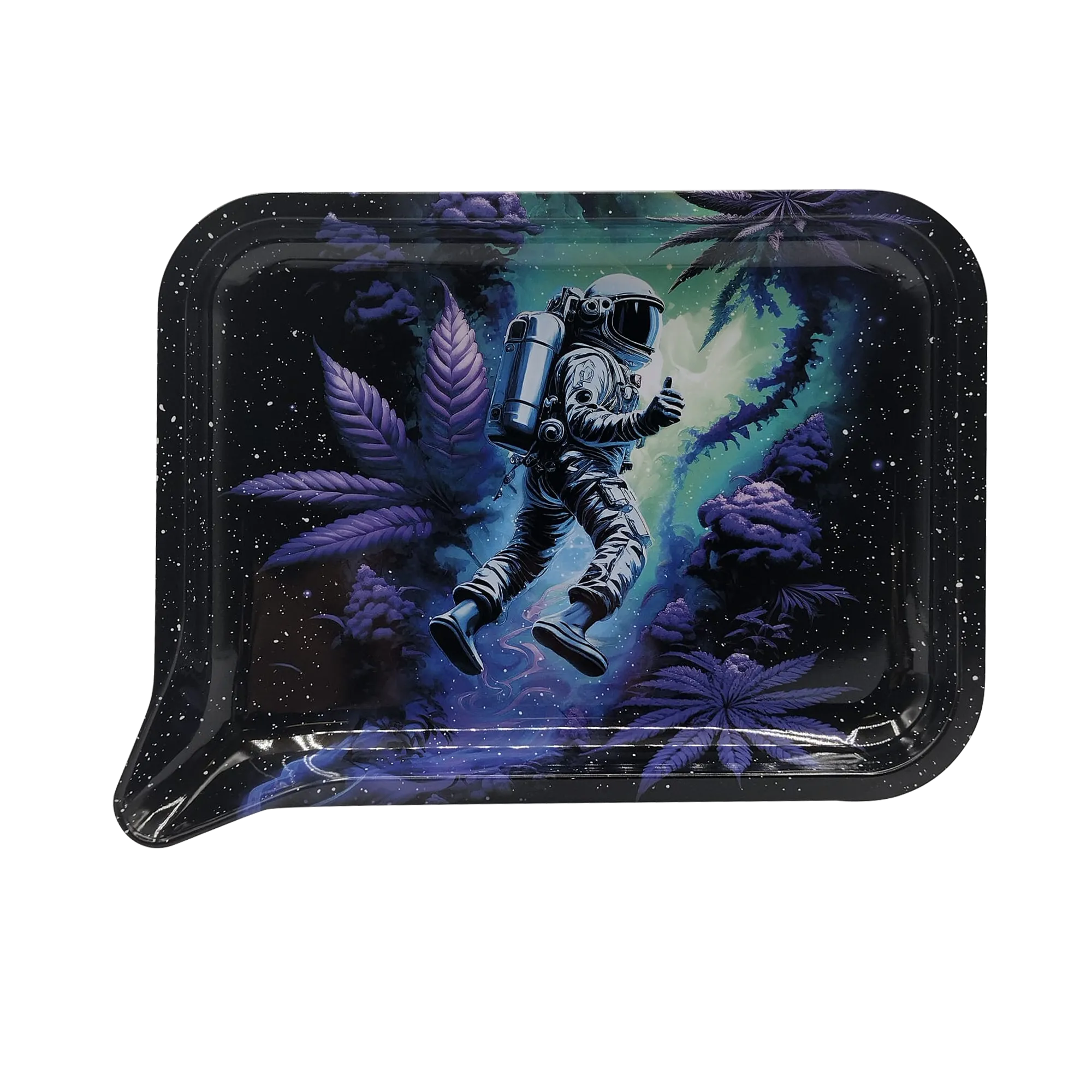 METAL ROLLING TRAYS WITH FUNNEL (44)