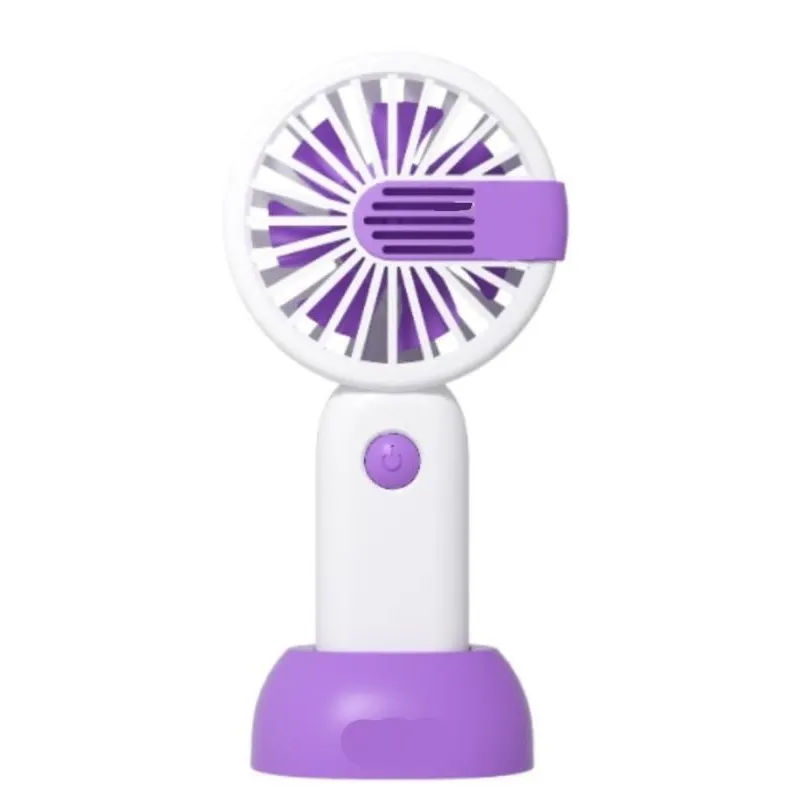 Mini Usb Rechargeable Fan Pm-026 Purple