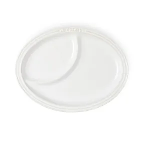 Multi Oval Plate - White