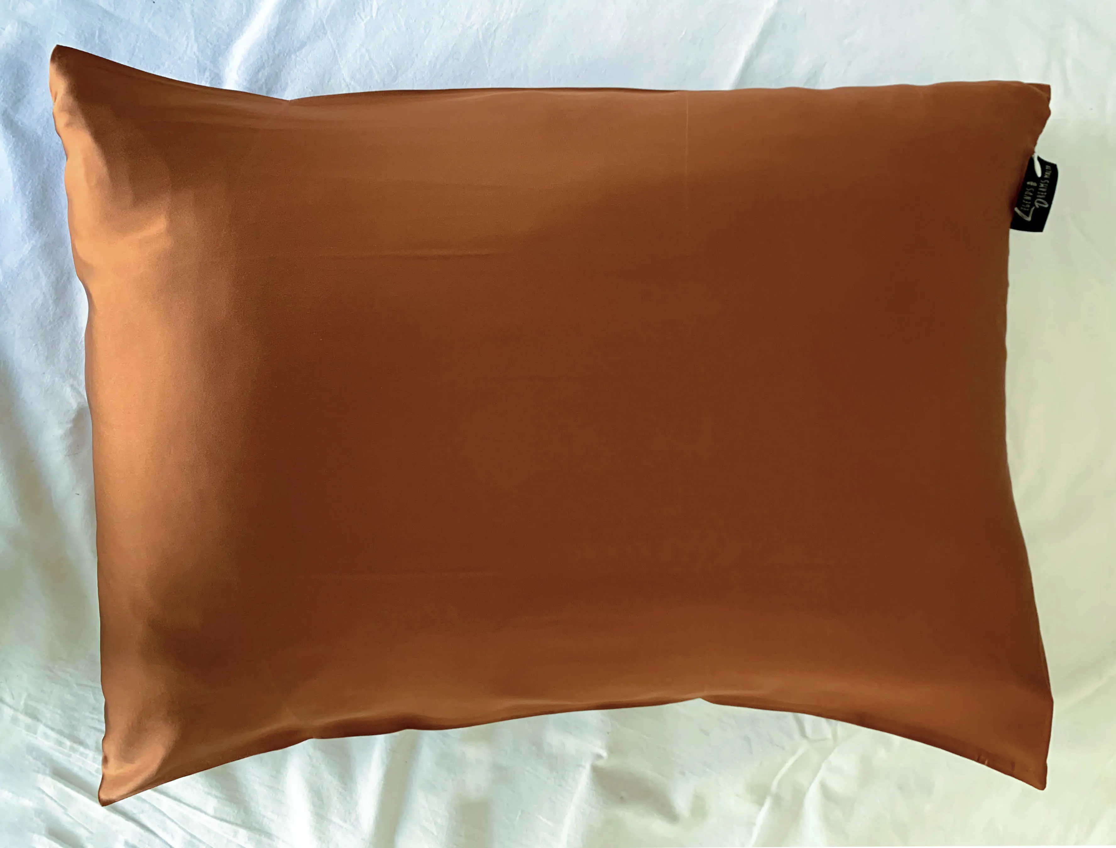 Mute Copper Silk Pillowcase