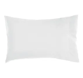 Nara 400THC Bamboo Cotton Standard Pillowcase White