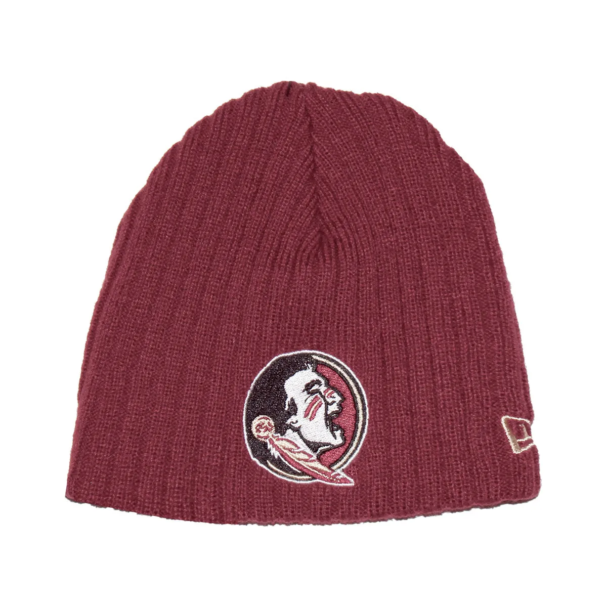 New Era Infant Seminole Logo/Mini Seminoles Fan Design Knit Cap - Garnet