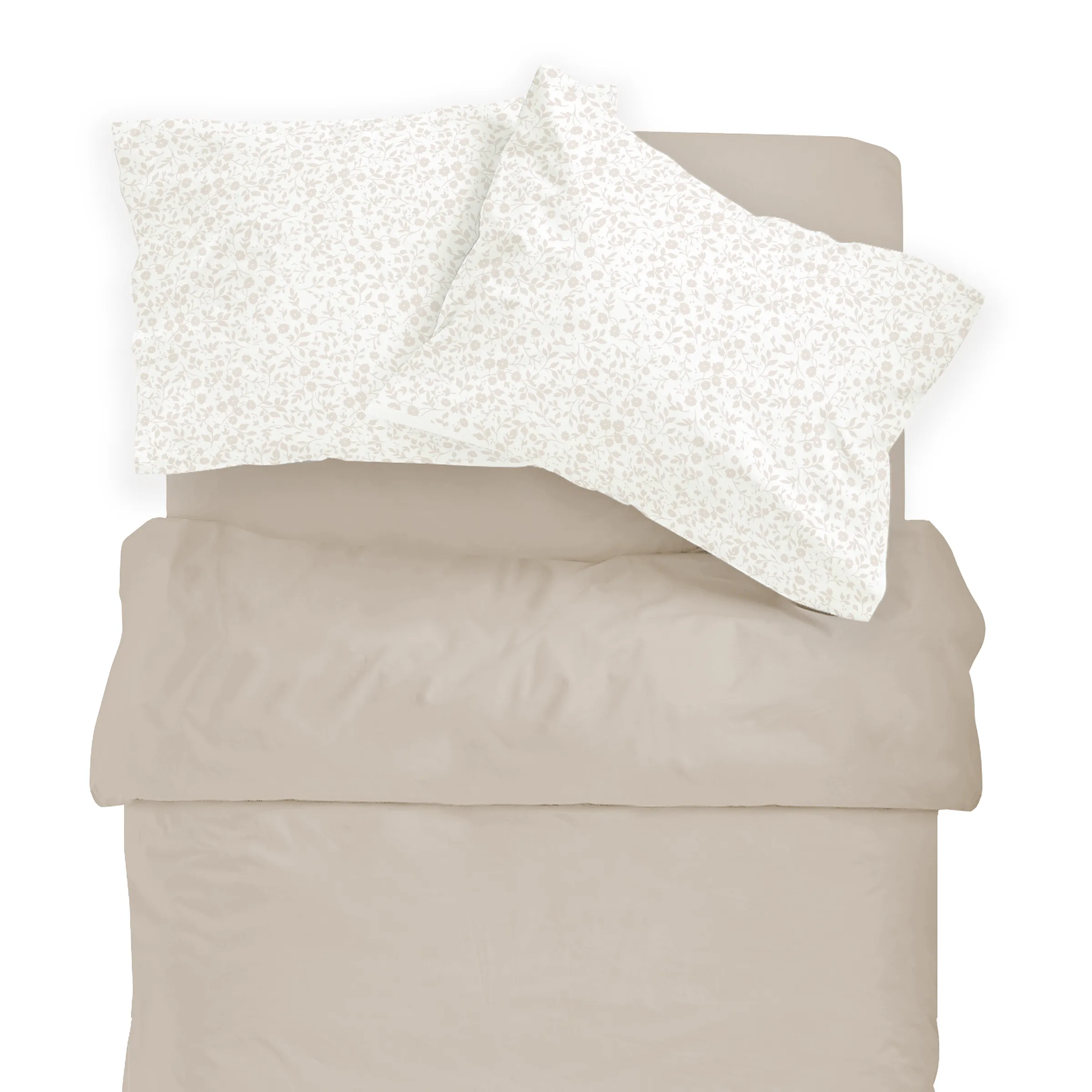 Organic Toddler Pillowcase - Gardenia