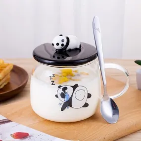 Panda Mug  with Spoon