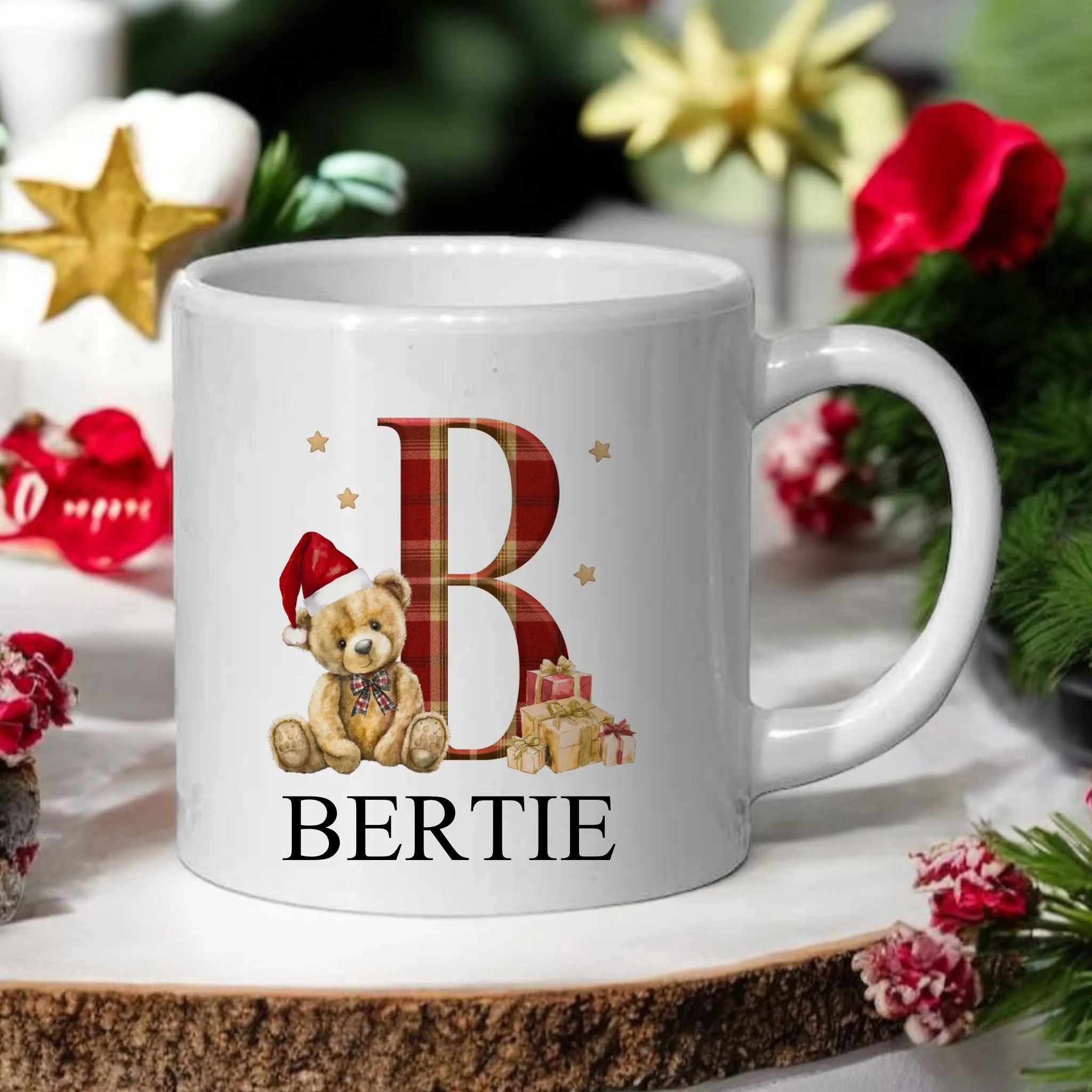 Personalised Children's Christmas Mug - 6oz Polymer Unbreakable Mug