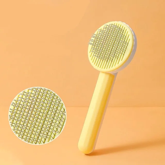 Pet Brush - Self Cleaning Slicker Brushes for Dogs & Cats