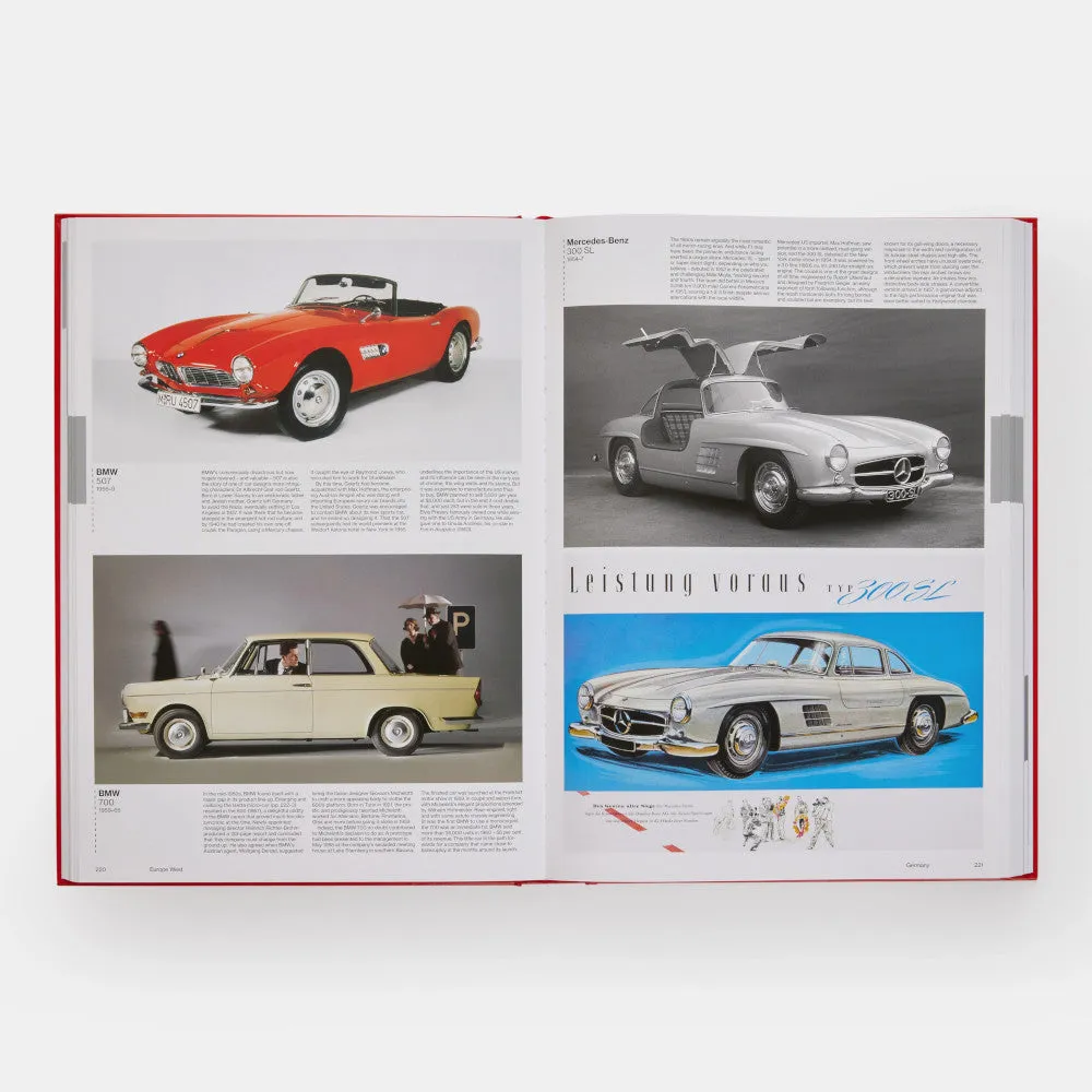 Phaidon The Atlas of Car Design: The World's Most Iconic Cars (Rally Red Edition)