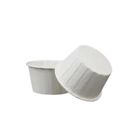 Plain White Baking Paper Cup - B44xH35