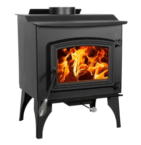 Pleasant Hearth GWS-1200 1,200 Sq. Ft. 56,107 BTU EPA Certified Wood Burning Stove New