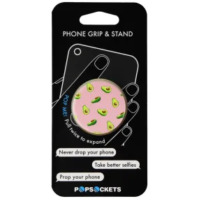 PopSockets Collapsible Grip & Stand for Phones and Tablets - Avocados Pink