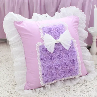 Princess Lovely Perfume & Lace Style Cushion Cover