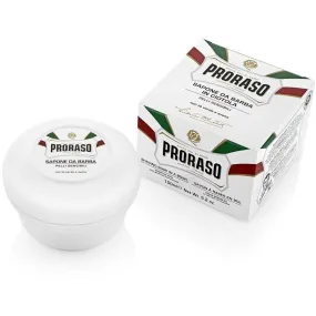 Proraso White Sensitive Skin Shaving Soap in a Bowl 150ml