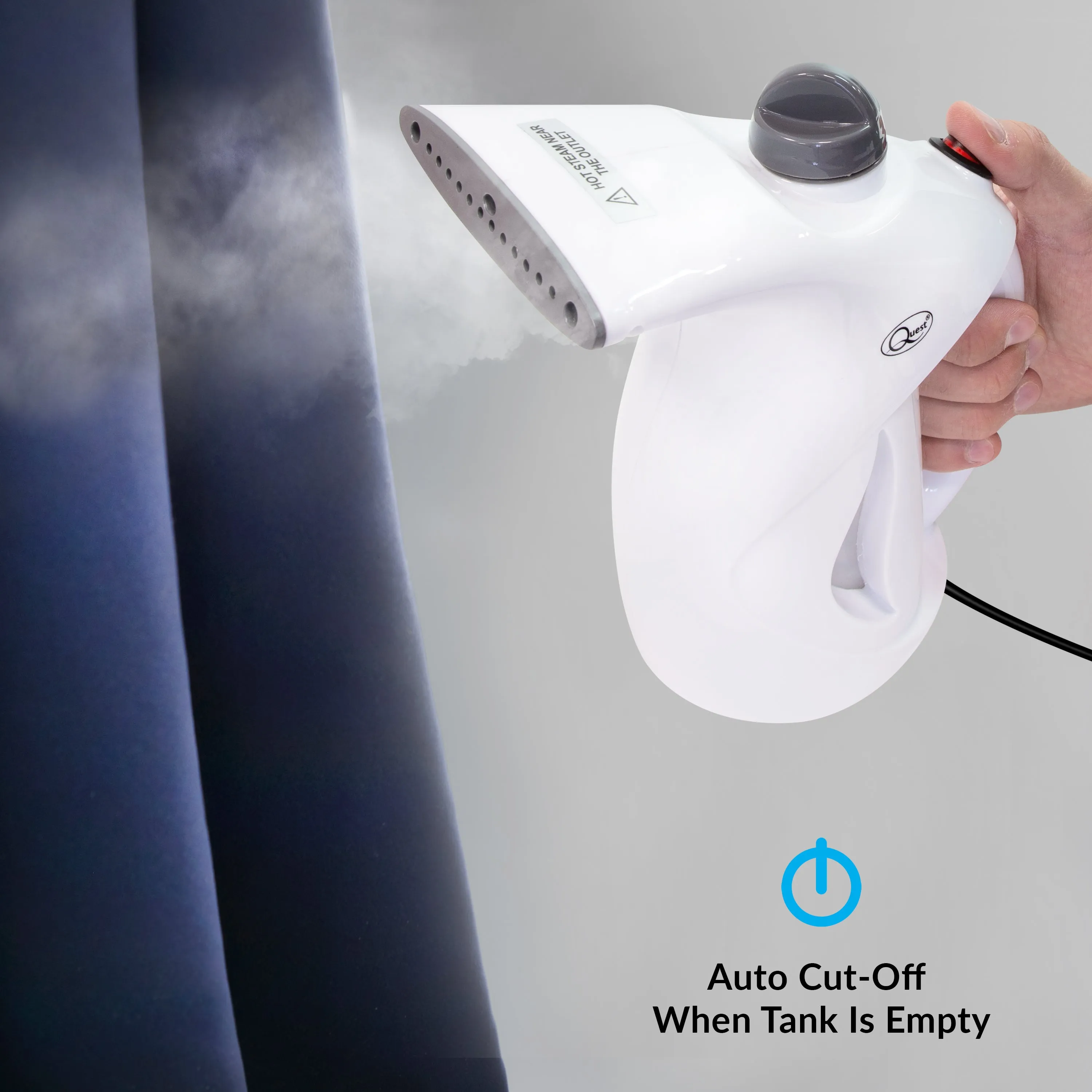 Quest Portable Garment Steamer 800W - White